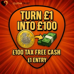 Win £100 with Clutha Trust Competitions
