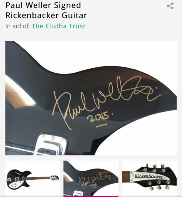 Paul Weller Signed Rickenbacker + 29 Instant Wins - Image 5